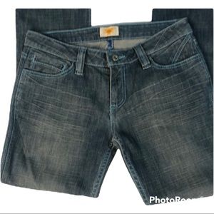 Antik Denim beaded blue jeans, size 28